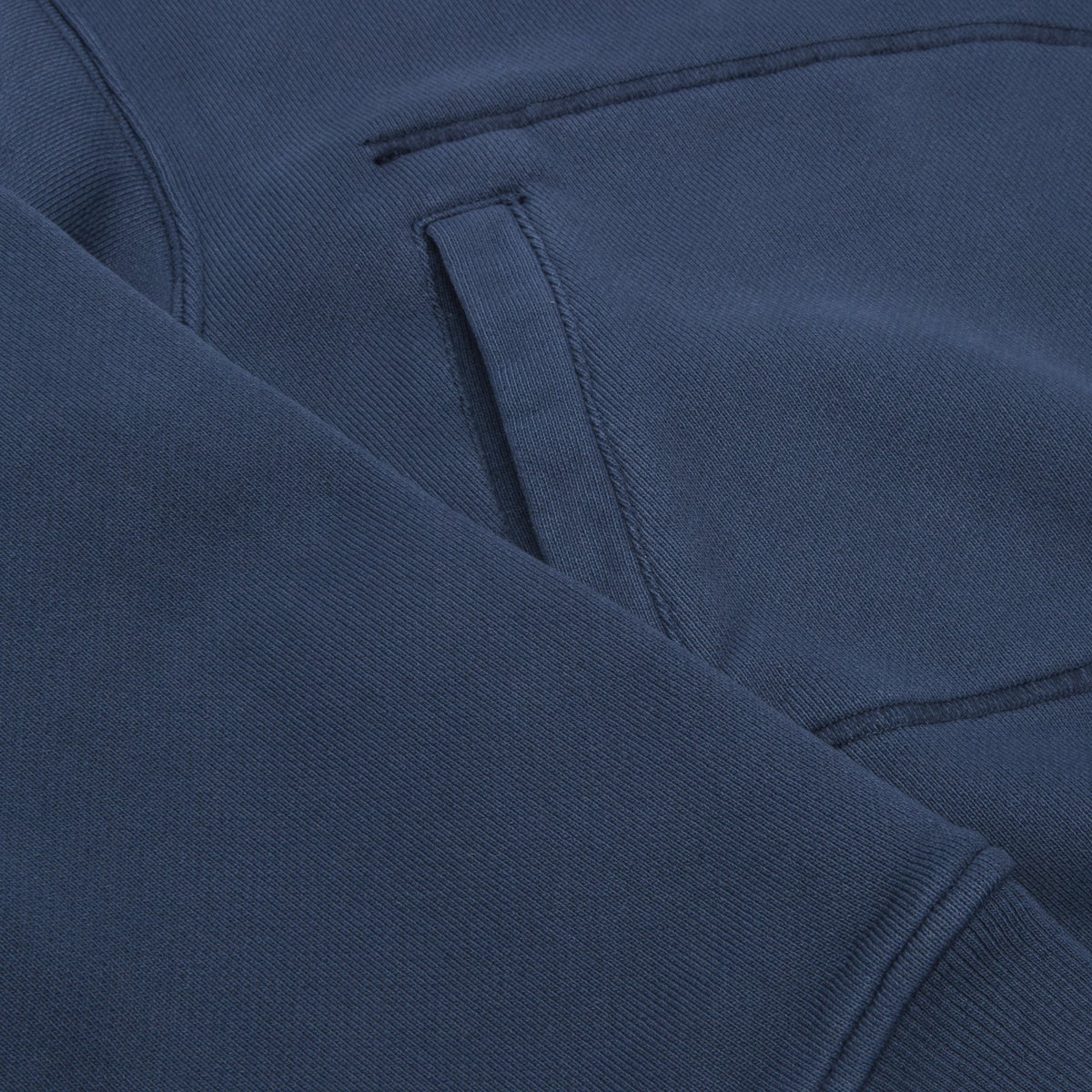 Brain Dead Half Zip Collared Sweatshirt (Midnight)