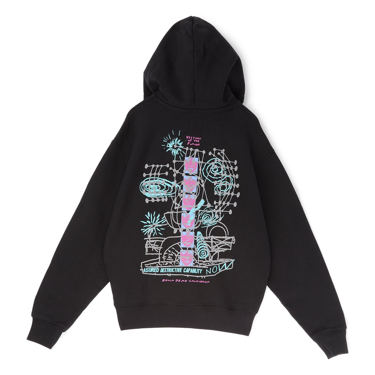 Brain Dead Permanent Universe Hoodie (Black)