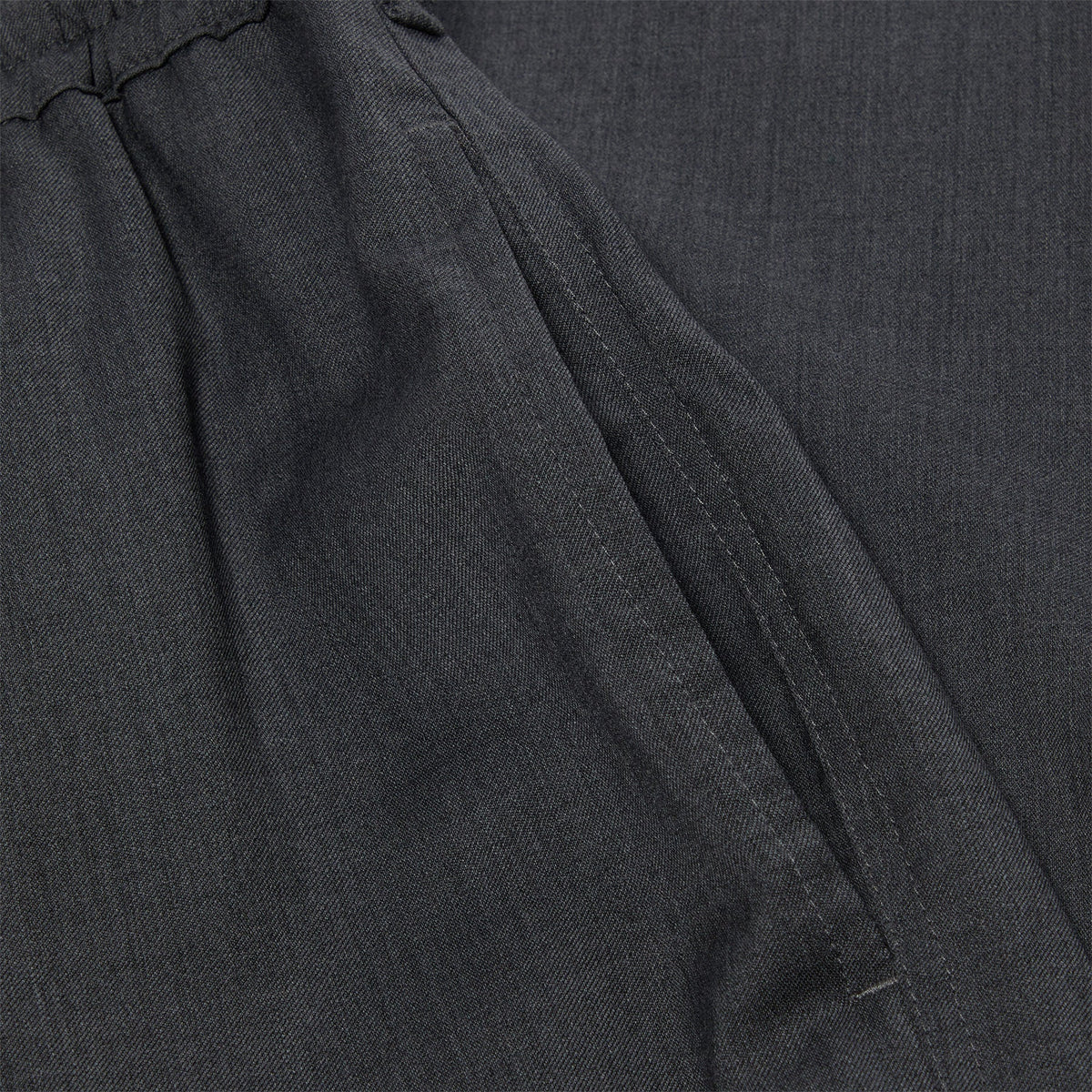 Grand Collection Wool Pant (Charcoal)