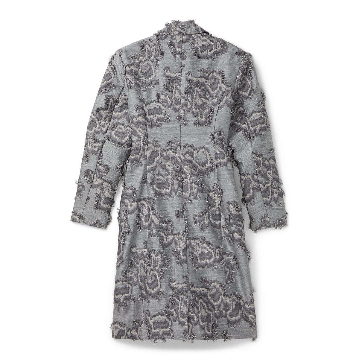 GANNI Fil Coupe Suiting Coat (Mockingbird)