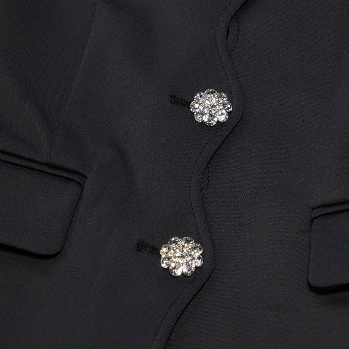 GANNI Structured Blazer (Phantom)