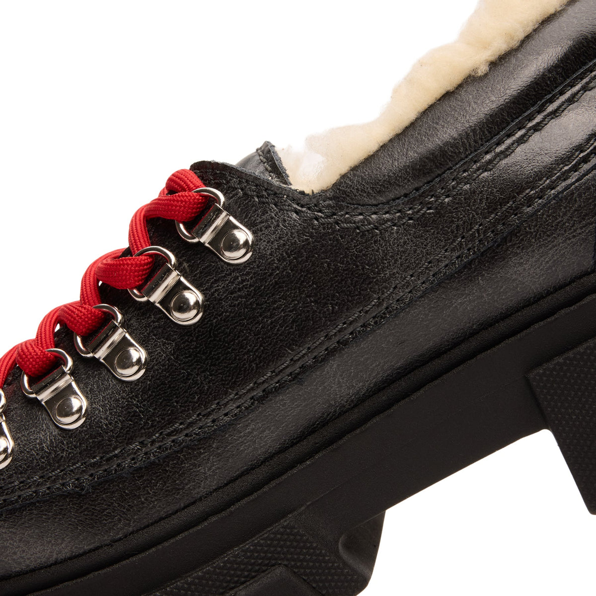 GANNI Cleated Derbies Vintage (Ebony)