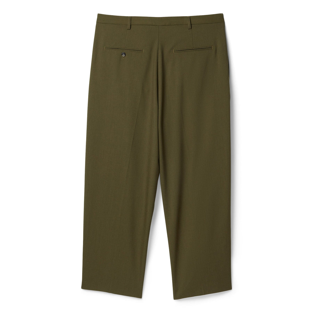 MARNI Wool Trousers (Deep sage)