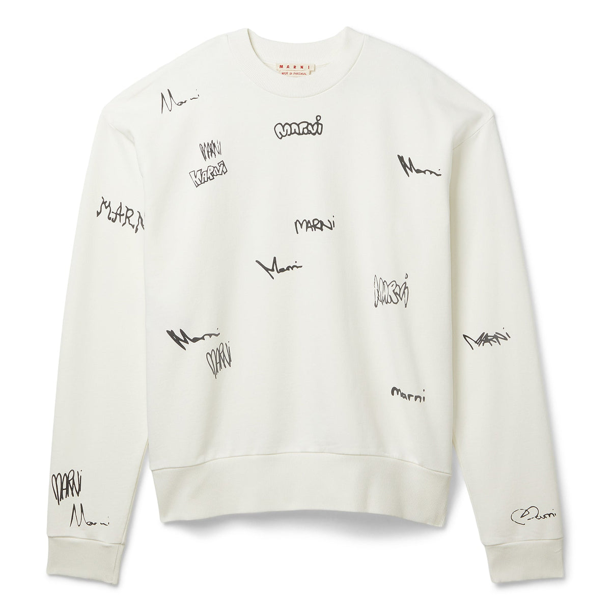 MARNI Logo Sweatshirt (Natural White)