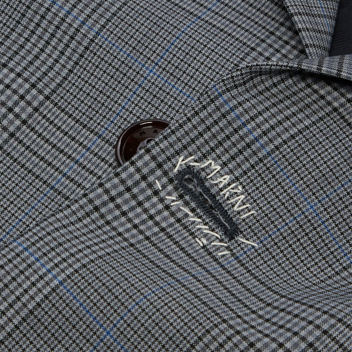 MARNI Prince of Wales Wool Check Cropped Jacket (Truffle)