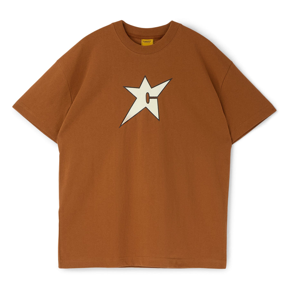 Carpet Company C-Star Glow in the Dark Tee (Brown)