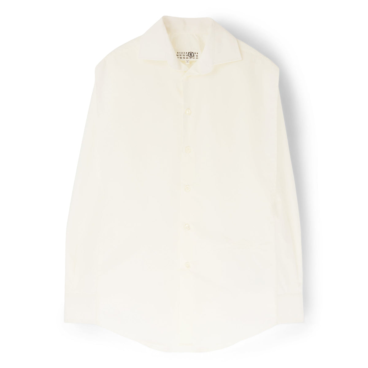 MM6 Maison Margiela Long-sleeved Top (Off White)